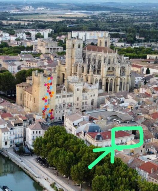 Ferienwohnung Coural' Chic Narbonne Exterior foto